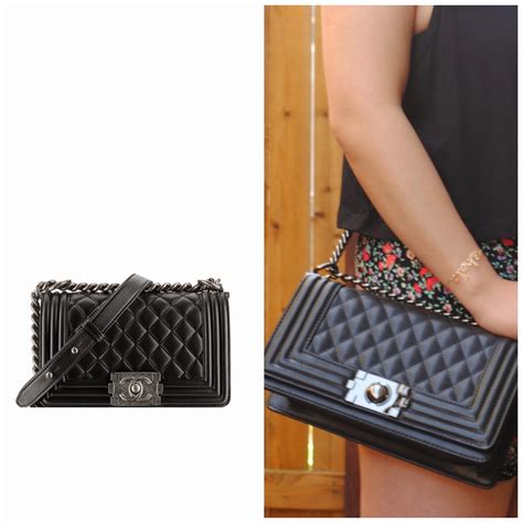 chanel boy bag look a like kopen|Chanel black boyfriend bag.